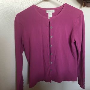 Pink-Purple Sweater/Cardigan